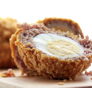 Healthy BBQ Scotch Egg