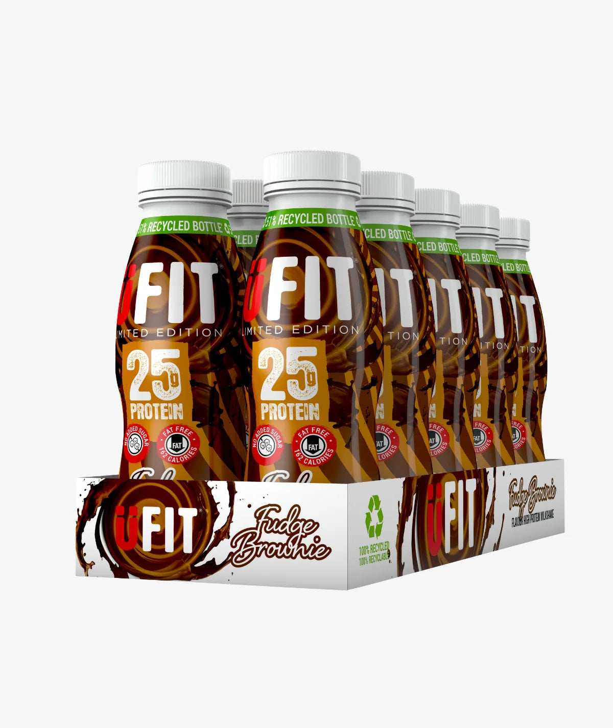 UFIT 25G HIGH PROTEIN SHAKE DRINK - 10x330ML (CLEARANCE)