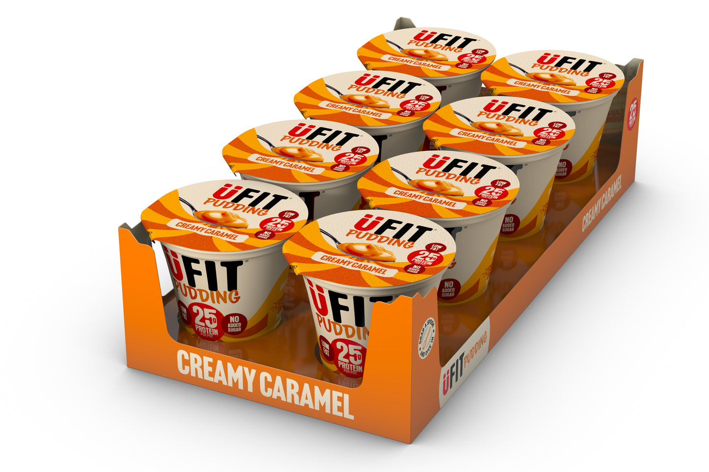 UFIT 25G PROTEIN PUDDING – 8 X 250G. Min Shelf Life: 10 Days