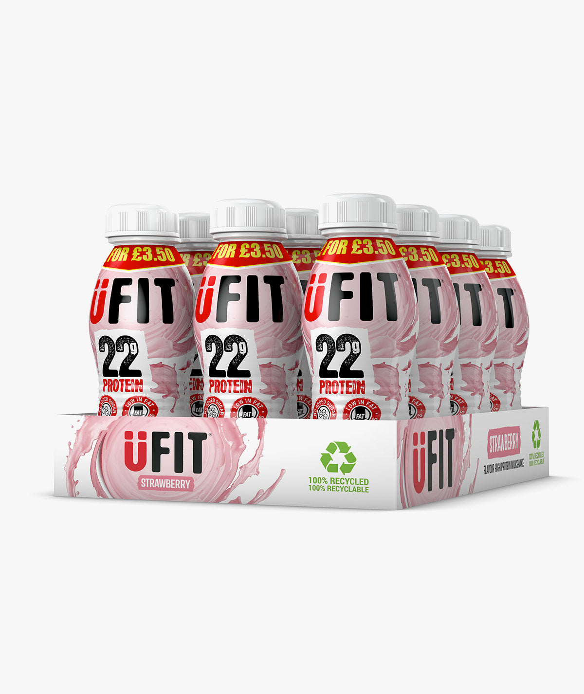 UFIT 22G HIGH PROTEIN SHAKE DRINK - 12x310ML