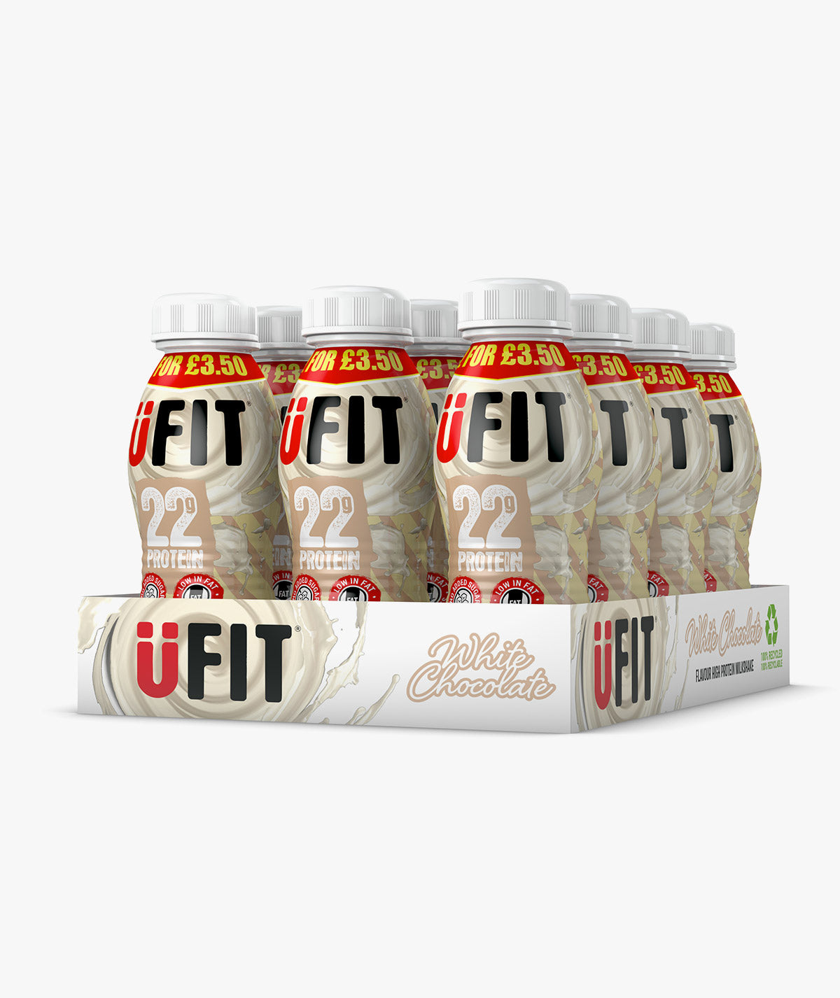 UFIT 22G HIGH PROTEIN SHAKE DRINK - 12x310ML