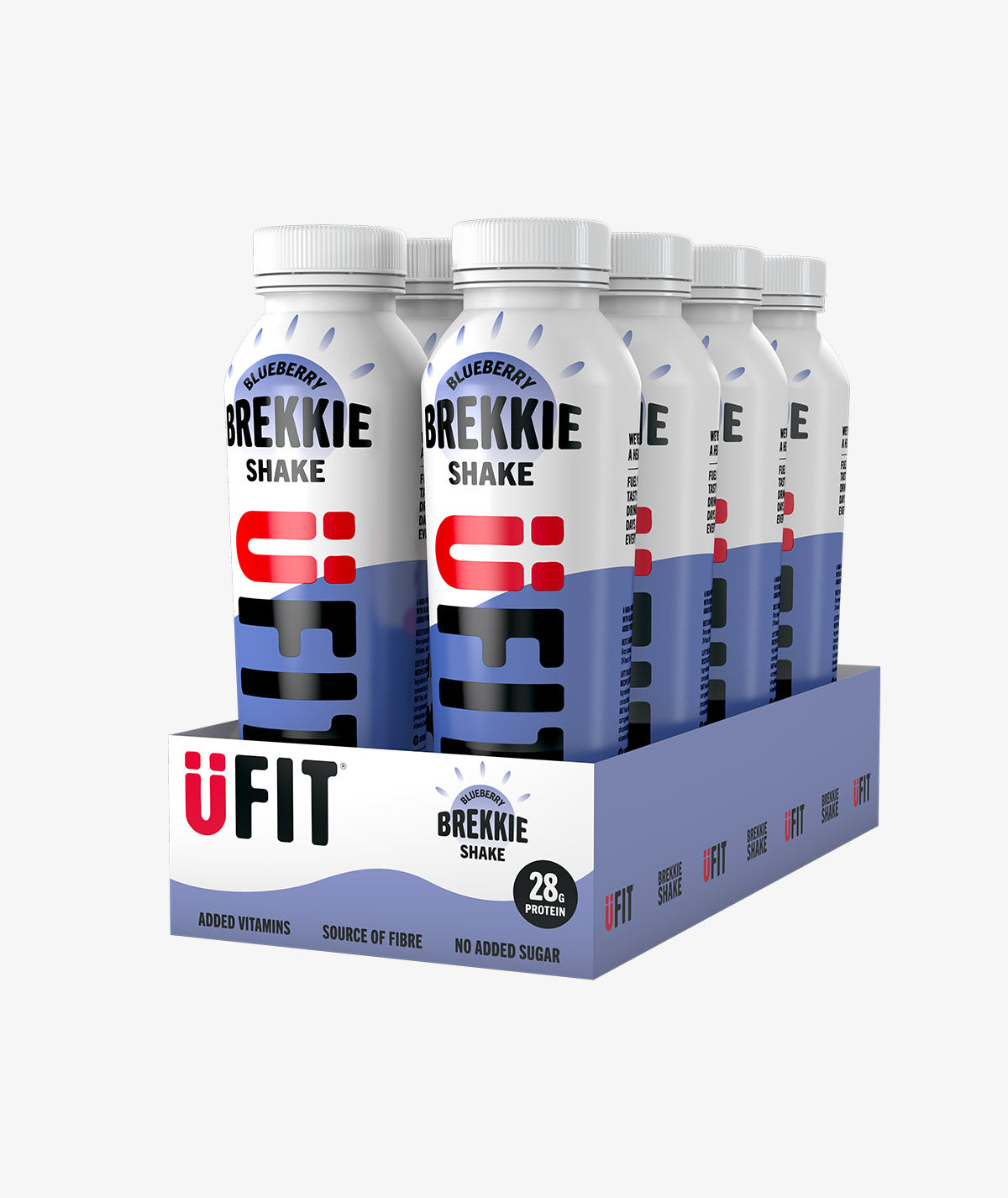 UFIT 28g PROTEIN BREKKIE SHAKE - 8x400ML