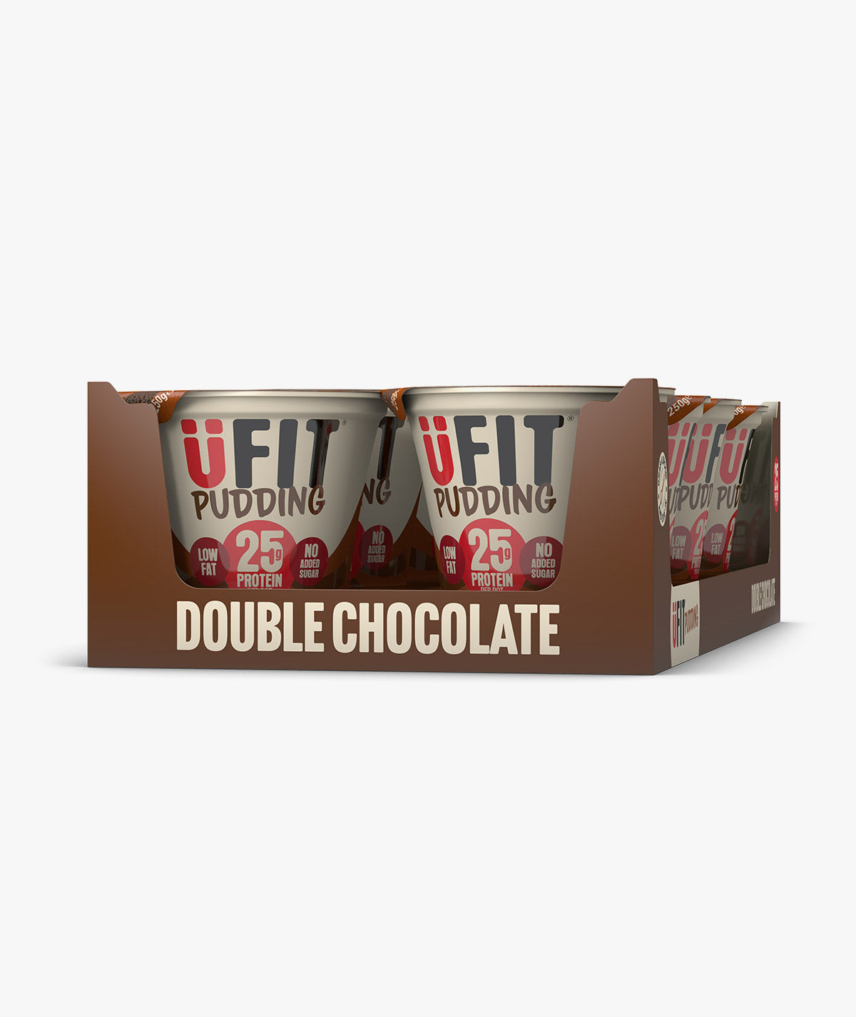 UFIT 25G PROTEIN PUDDING – 8 X 250G. Min Shelf Life: 10 Days