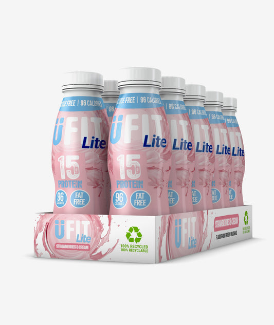 UFIT LITE PROTEIN - 3 CASES OF 10 FOR £31.98 (30 BOTTLES)
