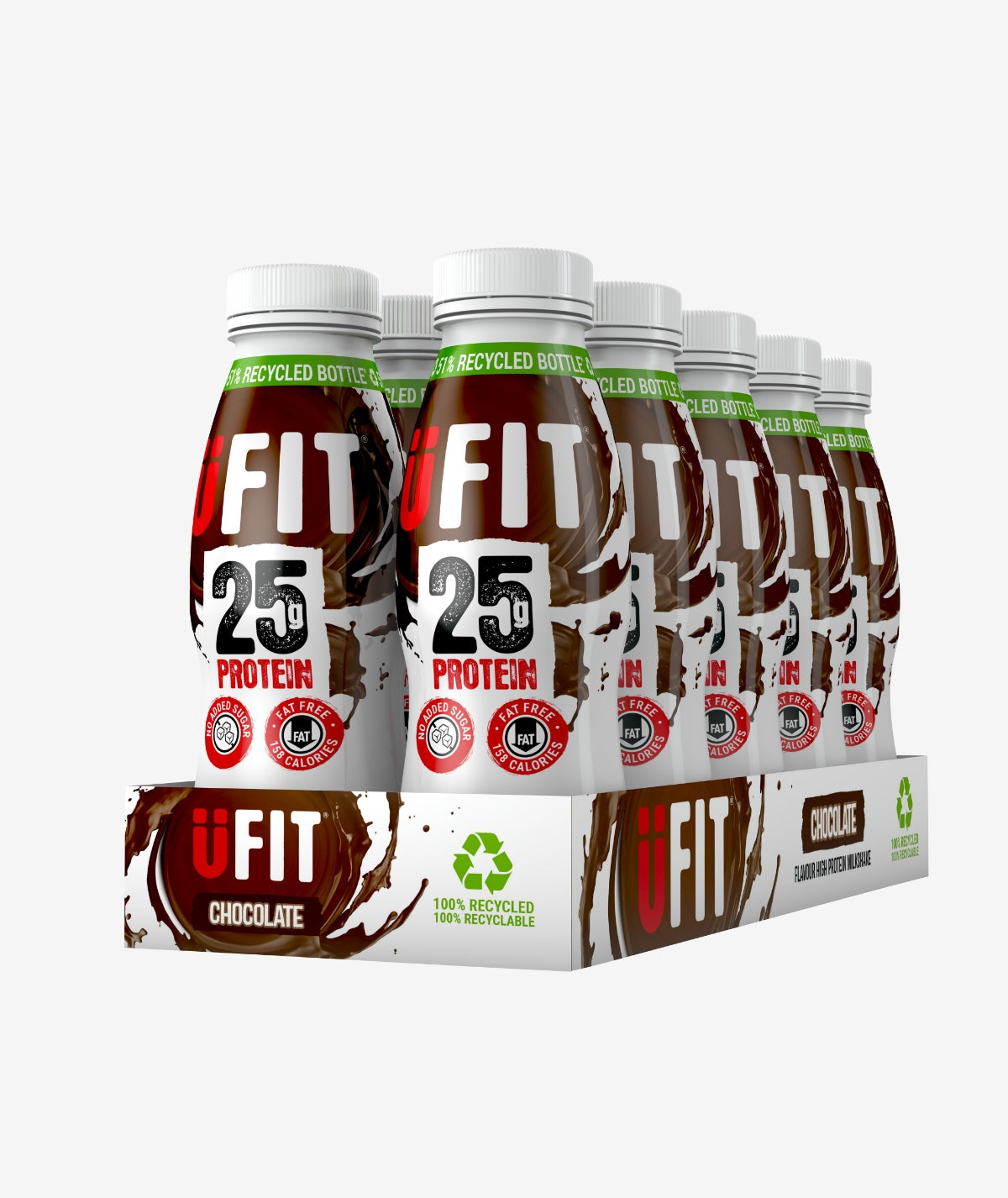 UFIT 25G HIGH PROTEIN SHAKE DRINK - 10x330ML (CLEARANCE)