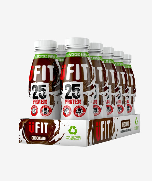 UFIT 25G HIGH PROTEIN SHAKE DRINK - 10x330ML (CLEARANCE)
