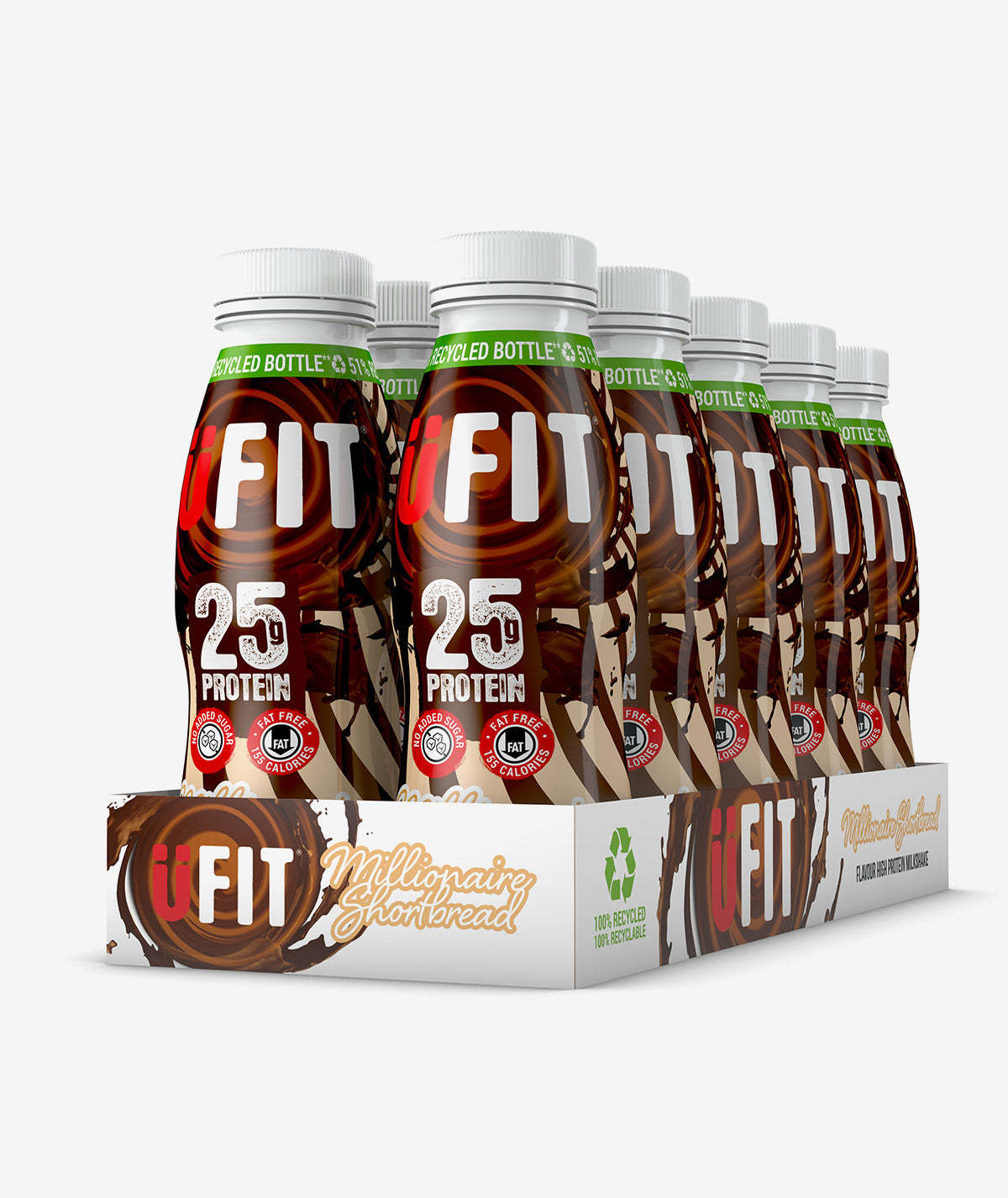 UFIT 25G HIGH PROTEIN SHAKE DRINK - 10x330ML (CLEARANCE)