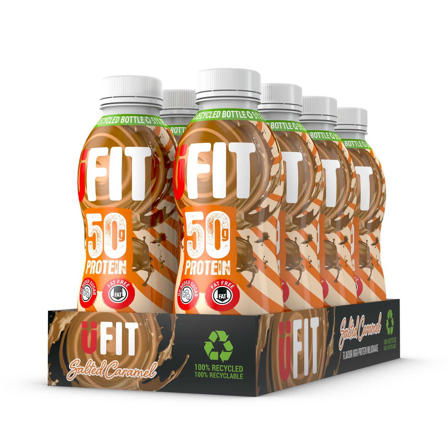 UFIT 50G HIGH PROTEIN SHAKE DRINK – 8 x 500ML