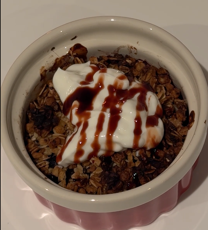 Winter Berry Crumble