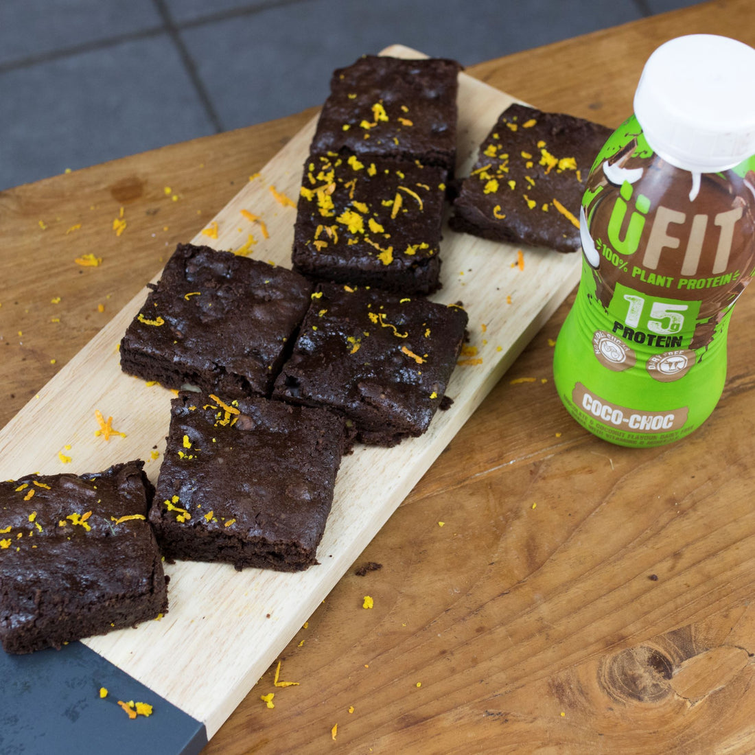 UFIT Chocolate & Pecan Plant Protein Brownies
