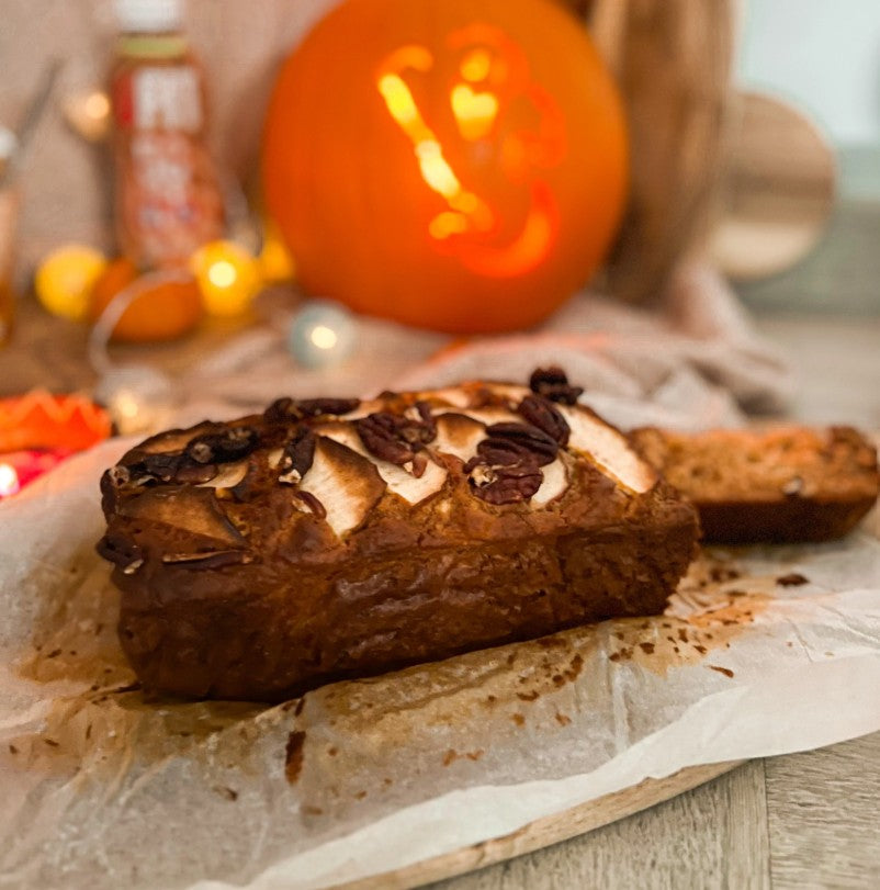 Protein Cinnamon Apple Loaf
