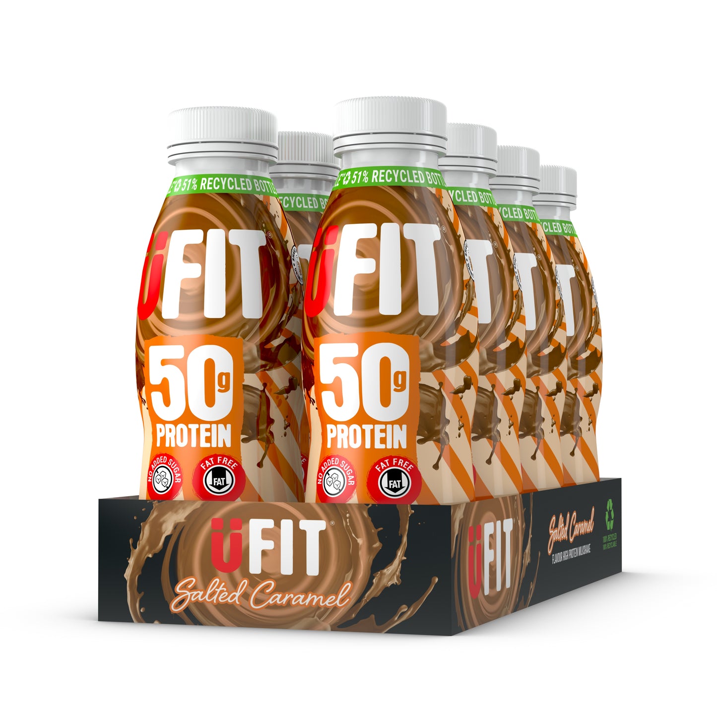 UFIT 50G HIGH PROTEIN SHAKE DRINK – 8 x 500ML