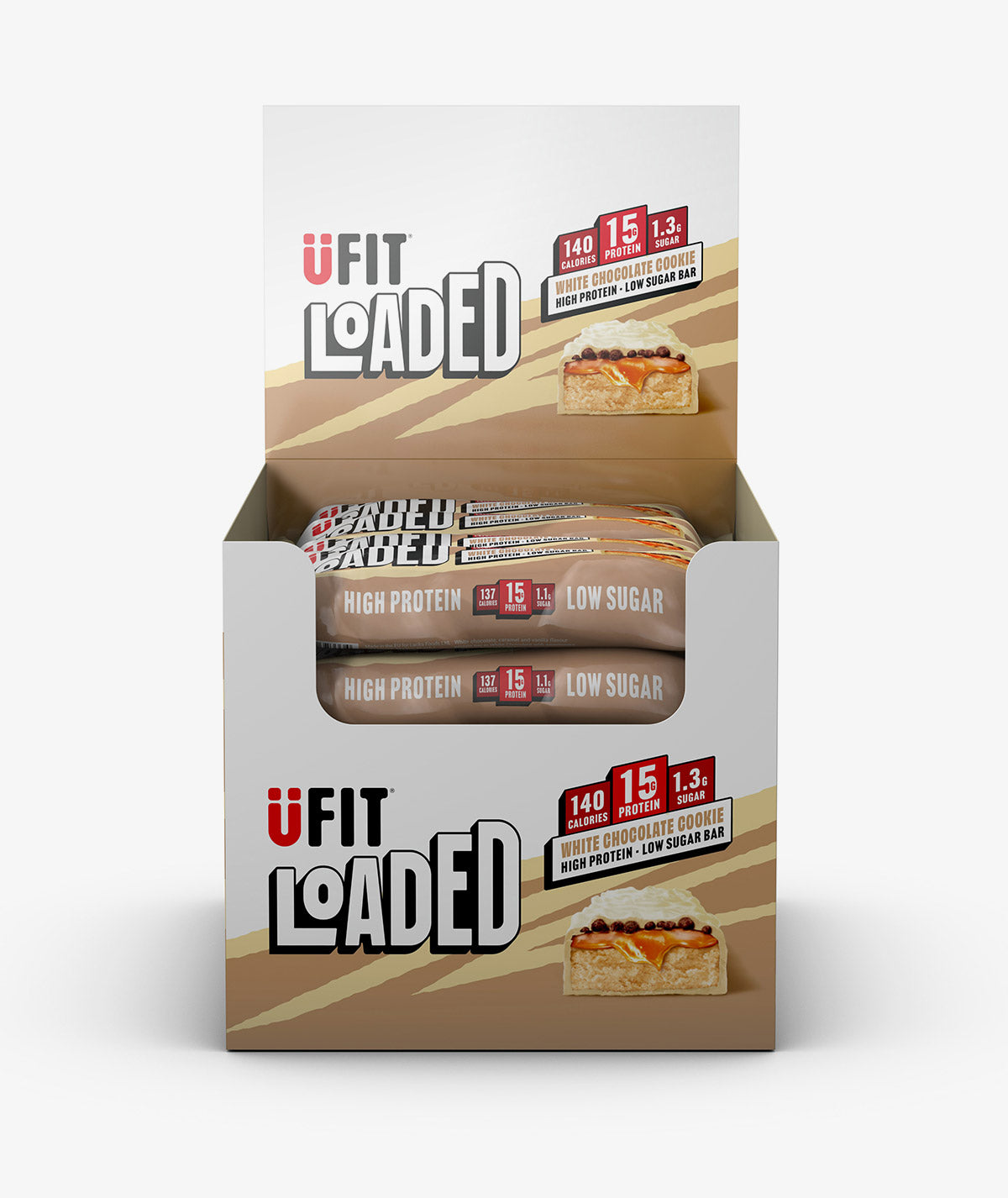 UFIT LOADED HIGH PROTEIN BAR – 16X45G